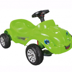 Педальная машина Pilsan Happy Herby Green 3-5лет 07303 - фото