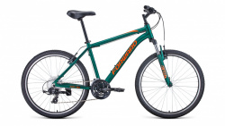 Велосипед Forward Hardi 26 X Зелено-оранжевый 2021 - фото