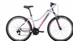 Велосипед Forward Jade 27,5 1.2 S Серо-розовый 2021 - фото