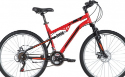 Велосипед Foxx Matrix Disk 26 Красный 2022 - фото
