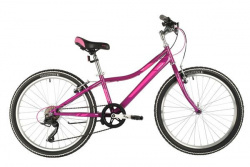 Велосипед Foxx Jasmine 24 Фиолетовый 2021 - фото