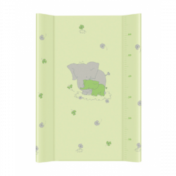 Пеленальная доска твердая с ростомером 50х71см Lorelli Green Салатовая - фото