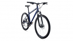 Велосипед Forward Sporting 27.5 3.0 Disc Темно-сине-серый 2021 - фото2