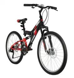 Велосипед Foxx Freelander 24 Чёрный 2021 - фото2