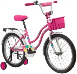 Велосипед Novatrack Tetris 20 Розовый - фото2