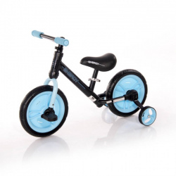 Велосипед-беговел Lorelli Energy Black Blue 2 в 1 Чёрно-синий - фото2