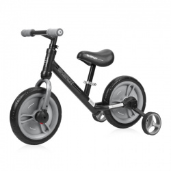 Велосипед-беговел Lorelli Energy Black Grey 2 в 1 Чёрно-серый - фото2
