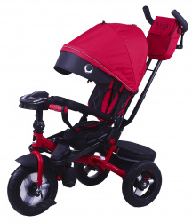 Велосипед детский трехколесный Bubago Triton Red Black Красно-чёрный 2022 - фото