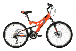 Велосипед Foxx Freelander Disk 24 Оранжевый 2022 - фото