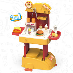 Игровой набор Pituso Кухня Шефбургер В рюкзаке HW21015164 - фото