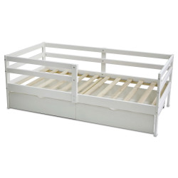 Кровать Подростковая Pituso BamBino Белый +Ящик (2 места) 670001р/+Ящик/тип2 - фото2