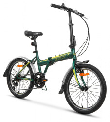 Велосипед Складной Aist Compact 20 1.0 Зеленый 2022 - фото2
