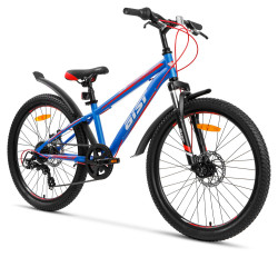 Велосипед Aist Rocky Junior 1.1 24 Синий 2022 - фото2