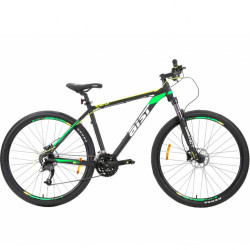 Велосипед Aist Slide 3.0 29 Чёрно-зелёный - фото