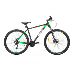 Велосипед Aist Slide 3.0 29 Чёрно-зелёный - фото2