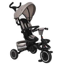 Велосипед трехколесный складной Pituso Elite Plus Beige Бежевый JY-T05Plus - фото
