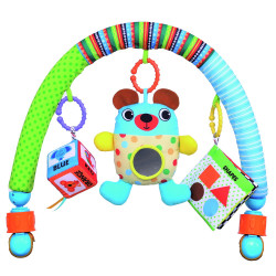 Дуга на коляску Biba Toys Весёлый мишка с игрушками 50х33х5 см BP189 - фото