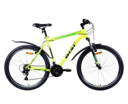 Велосипед Aist Quest 26 Жёлто-зелёный - фото