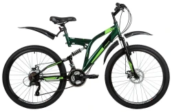 Велосипед Foxx Freelander Disk 26 Зеленый 2021 - фото