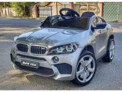 Электромобиль Electric Toys BMW X6M / FT968P Серебристый - фото