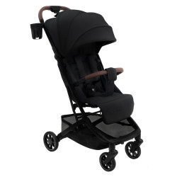 Прогулочная коляска Pituso Mini Black Чёрная PU колёса 6,5кг MN/010/Black - фото