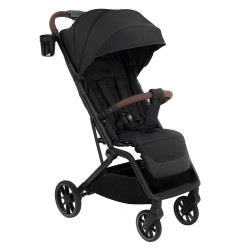 Прогулочная коляска Pituso Ice Black Чёрная PU колёса 7,2 кг IC/001/Black - фото