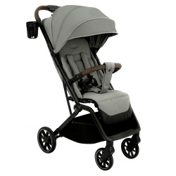 Прогулочная коляска Pituso Ice Grey Taupe PU колёса 7,2 кг IC/001/Grey Taupe - фото