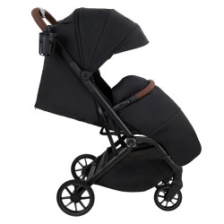 Прогулочная коляска Pituso Ice Black Чёрная PU колёса 7,2 кг IC/001/Black - фото2