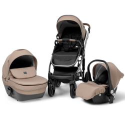 Детская коляска BubaGo Rosano 3 в 1 Коричневый BG 164-1 - фото