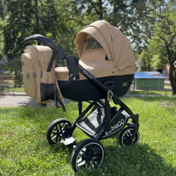 Детская коляска BubaGo Pellegrino 3 в 1 Хаки BG 163-3 - фото2