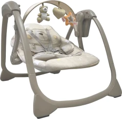 Электрокачели для новорожденных Bubago Mastela BG 197-1 Бежевый - фото