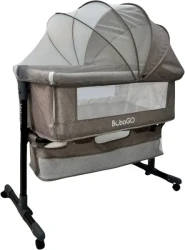 Кроватка трансформер BubaGo Meluna Бежевая BG 181-2 - фото