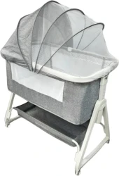 Детская кроватка Bubago Velina BG 182-1 Серый - фото