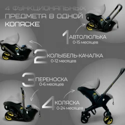 Коляска прогулочная BubaGo Mirco BG 153-2 Серый - фото2