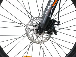 Электровелосипед Smart8 Mars Черно-зелёный - фото2