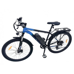 Электровелосипед Smart8 Mars Черно-синий - фото