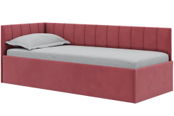 Кровать Мика с ПМ 80х200 универсальная Newtone ROSE Розовый - фото